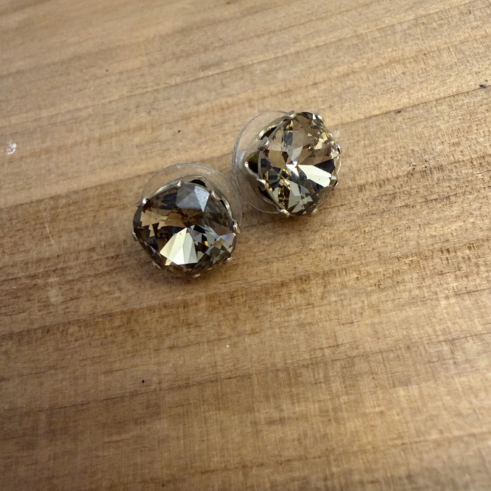 Noon Swarovski Stud Earring - LARGE - Picture 2 of 6